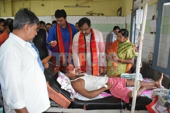 7 ABVP activists brutally injured by SFI : Ram Madhav meets victims 